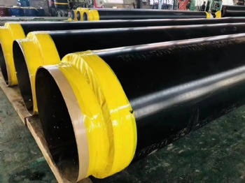 thermal insulation pipe Black jacket yellow jacket