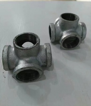 Gi fittings Cast Iron Malleable Iron Pipe Fittings Cross