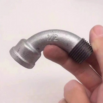 Hot Galvanized fittings M&F long sweep bend