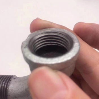 Hot Galvanized fittings M&F long sweep bend