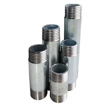Galvanized Pipe Fittings Threaded Pipe Nipple